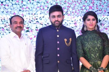 Celebs at Talasani Srinivas Yadav Daughter Wedding Reception